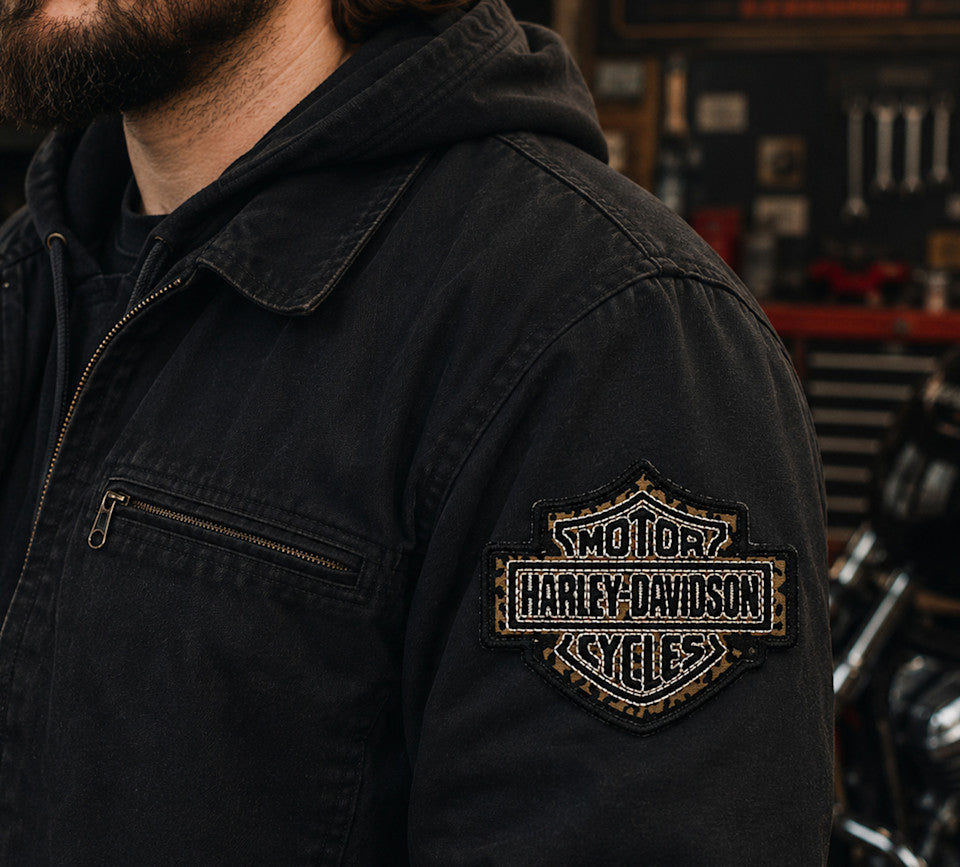 Harley-Davidson® Fierce & Free 3" Sew-On Patch