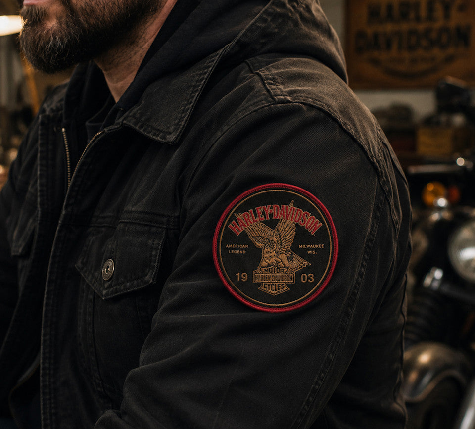 Harley-Davidson® Iron & Pride 3" Sew-On Patch