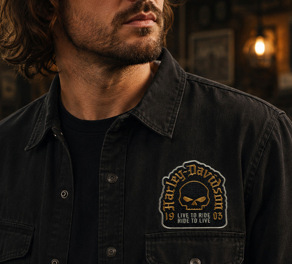 Harley-Davidson® Classic G 3.5" Sew-On Patch