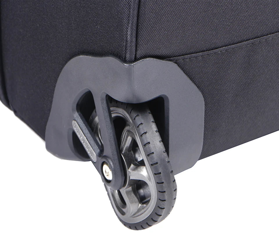 Harley-Davidson® Nomad Wheeling Duffel Bag with Shark Wheels - 21" - Black & Lime