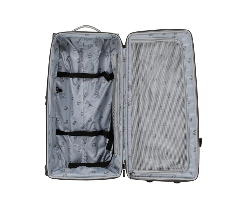 Harley-Davidson® Nomad Wheeling Duffel Bag with Shark Wheels - 25" - Black & Lime