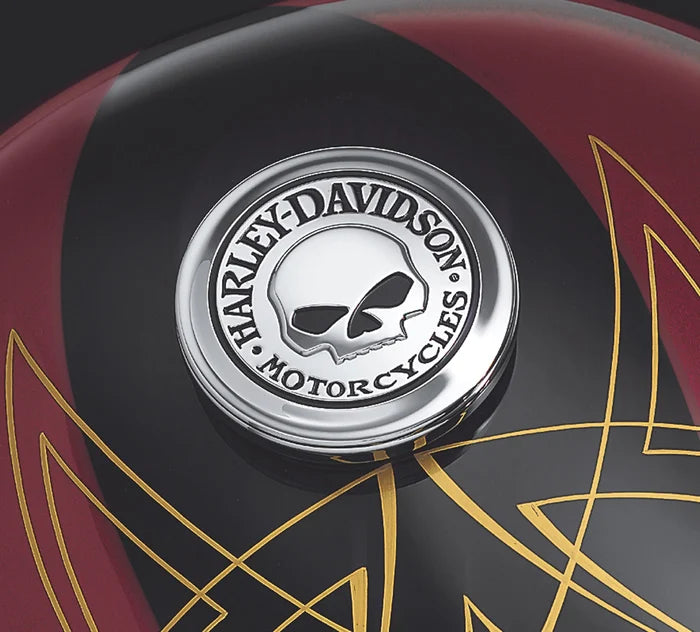 Harley-Davidson® Willie G Skull Fuel Cap Medallion