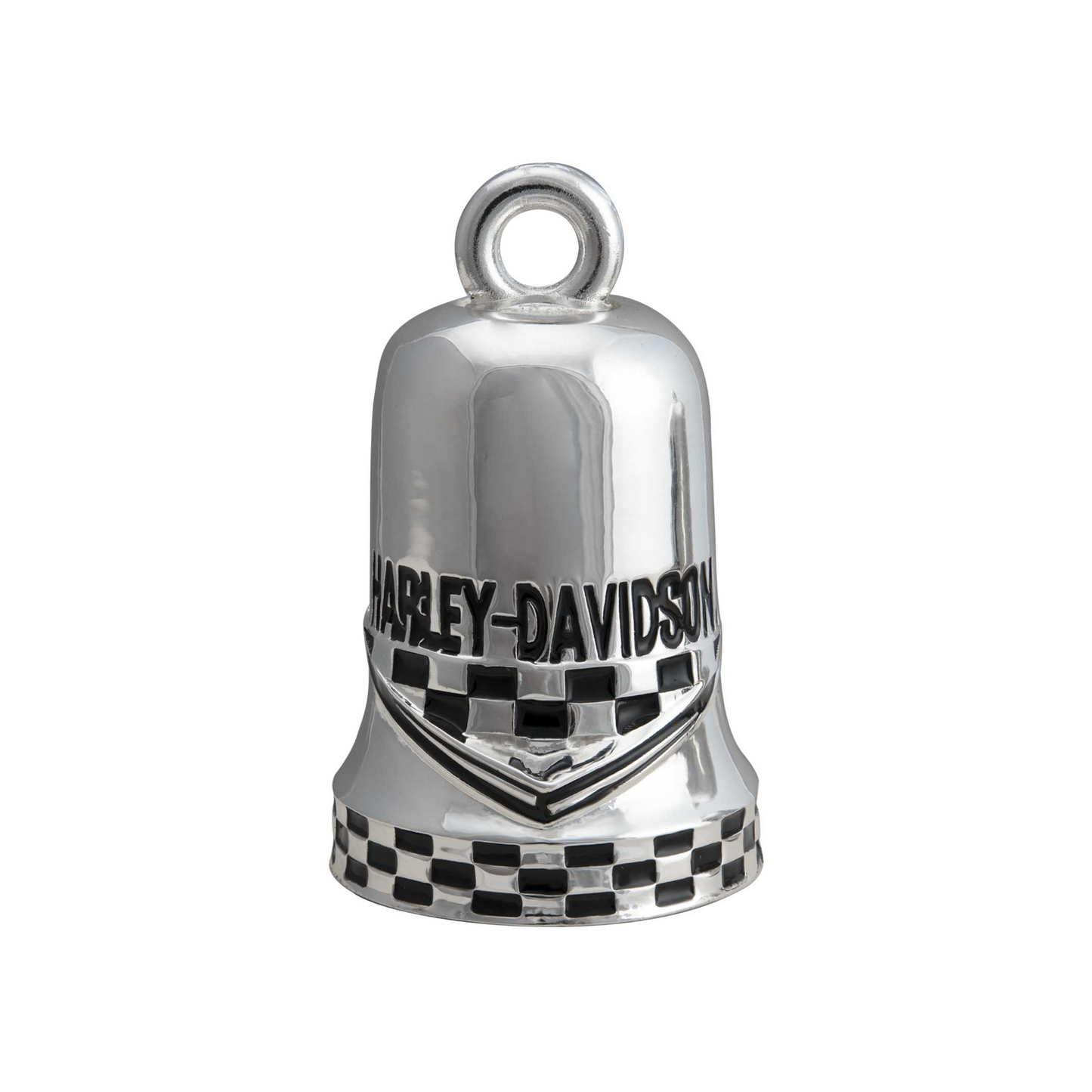 Harley-Davidson® Checkered Racing Flag H-D Text Ride Bell