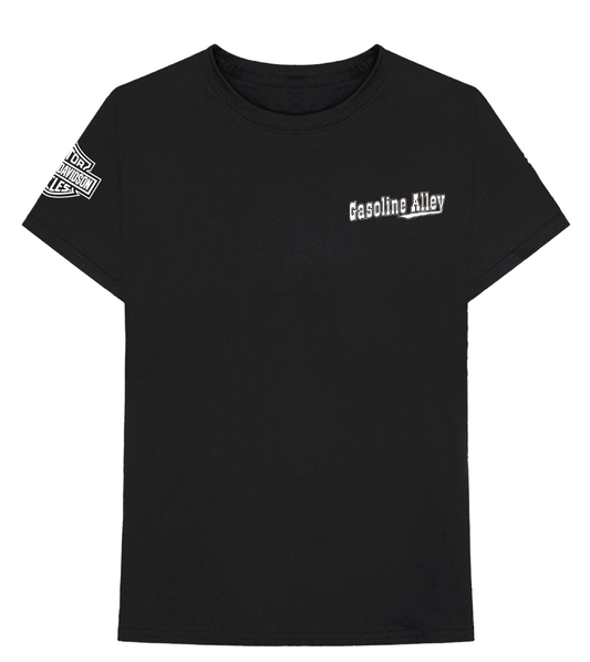 Gasoline Alley Harley-Davidson® Dealer Tee - Black & White