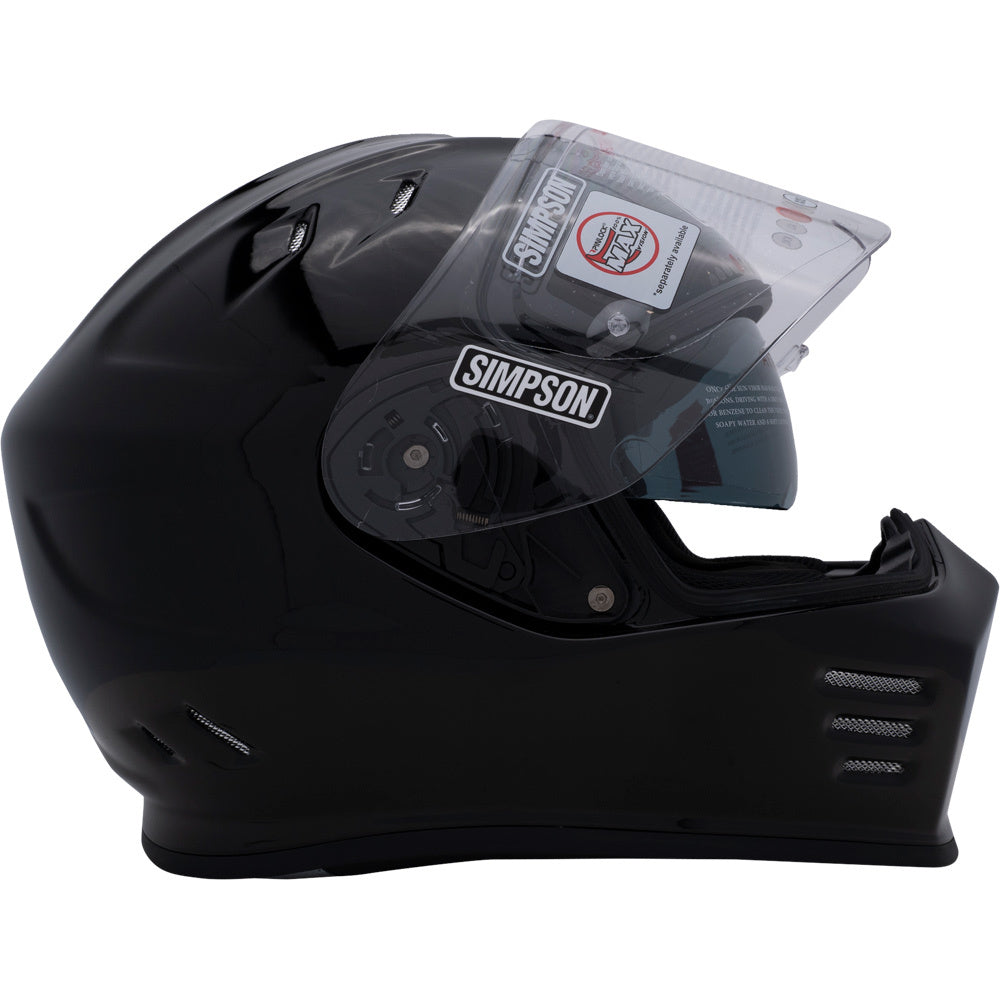 Simpson Ghost Bandit Helmet - Gloss Black XS Only