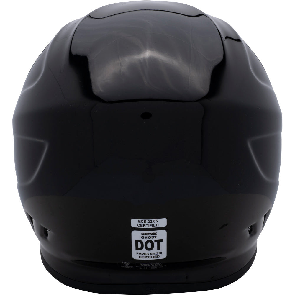 Simpson Ghost Bandit Helmet - Gloss Black XS Only