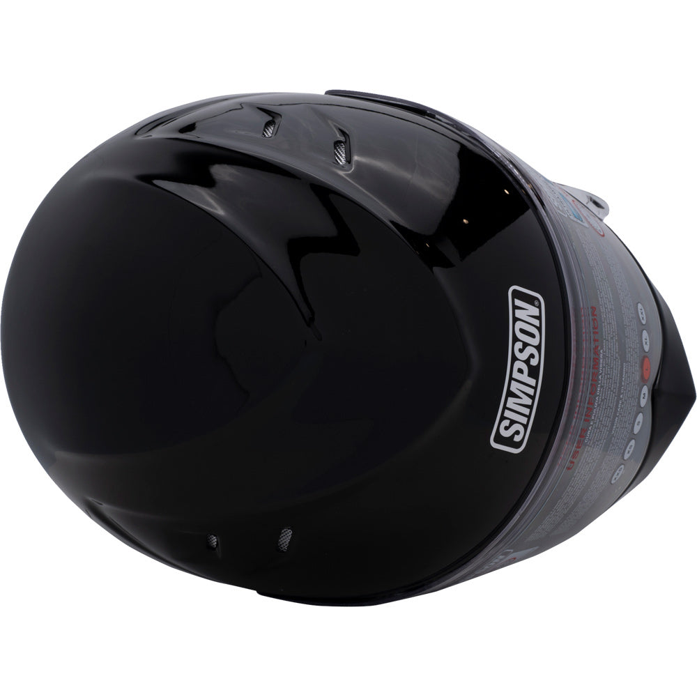 Simpson Ghost Bandit Helmet - Gloss Black XS Only