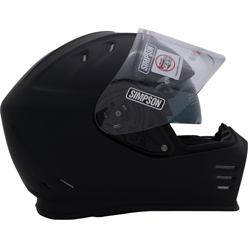 Simpson Ghost Bandit Helmet - Matte Black (XS Only)