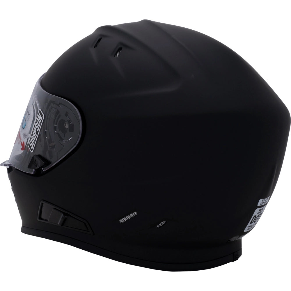 Simpson Ghost Bandit Helmet - Matte Black (XS Only)