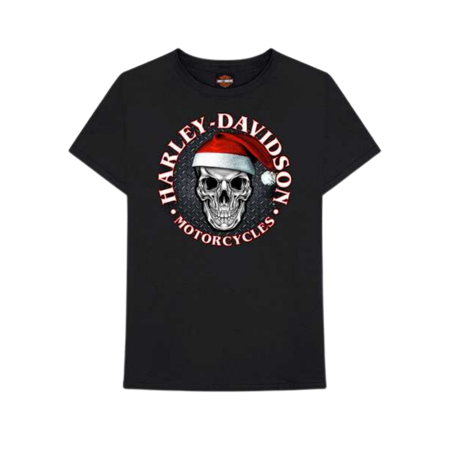 Gasoline Alley Harley-Davidson® Christmas Dealer Tee - Santa Skull