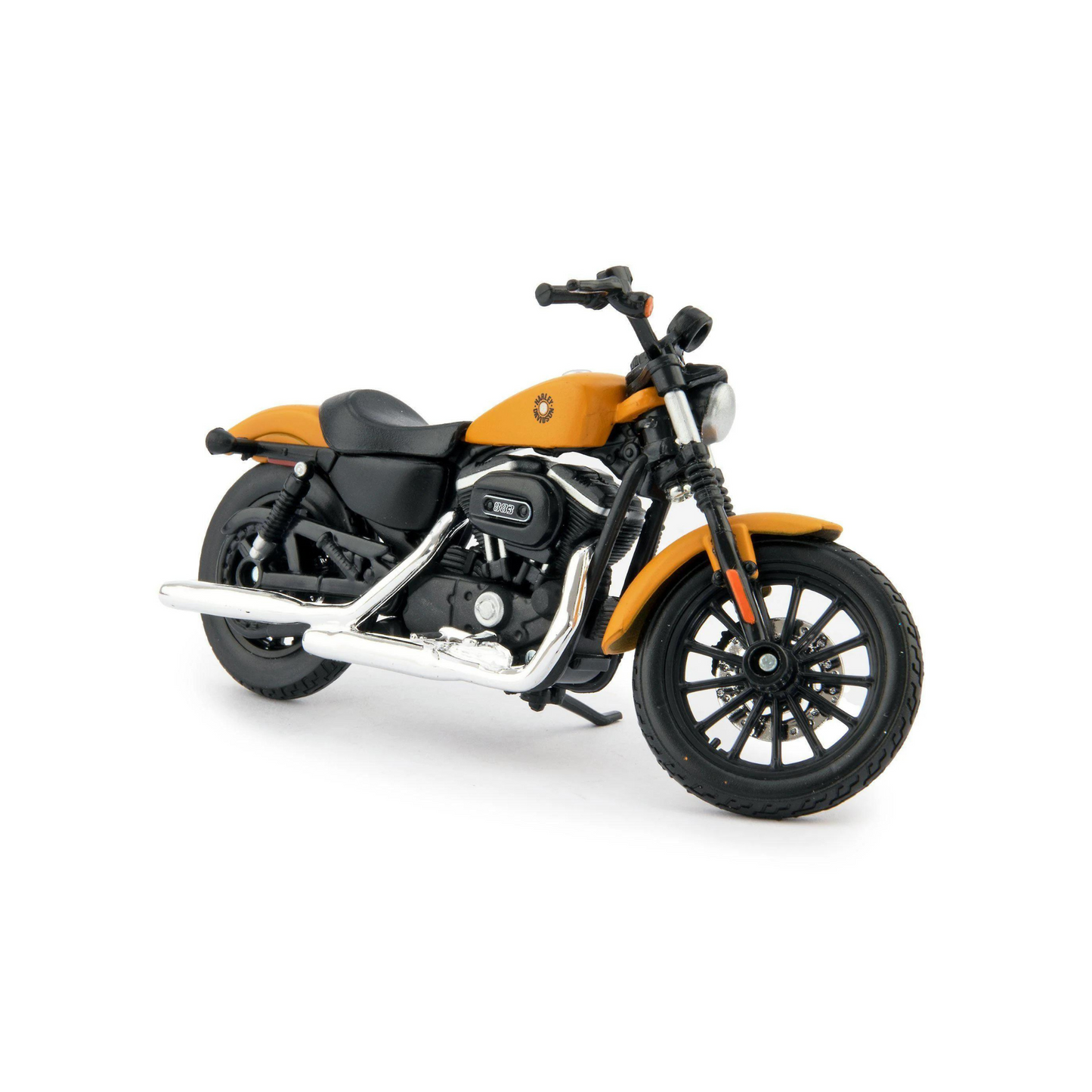 Harley-Davidson® 1:18 Motorcycle - 2014 Sportster Iron 883 - Matte Yellow