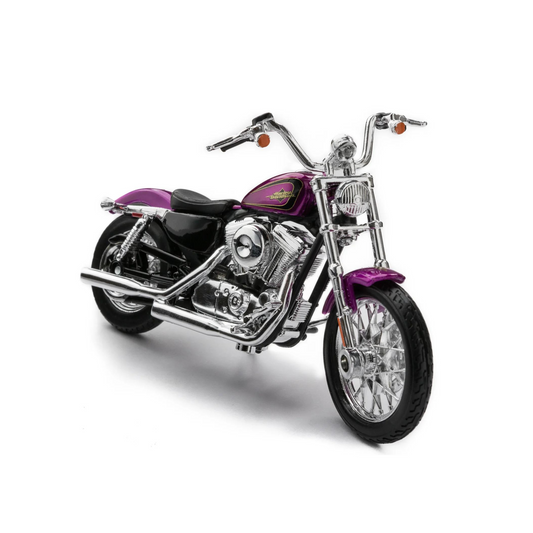 Harley-Davidson® 1:18 Motorcycle - 2013 XL1200V Seventy-Two - Purple