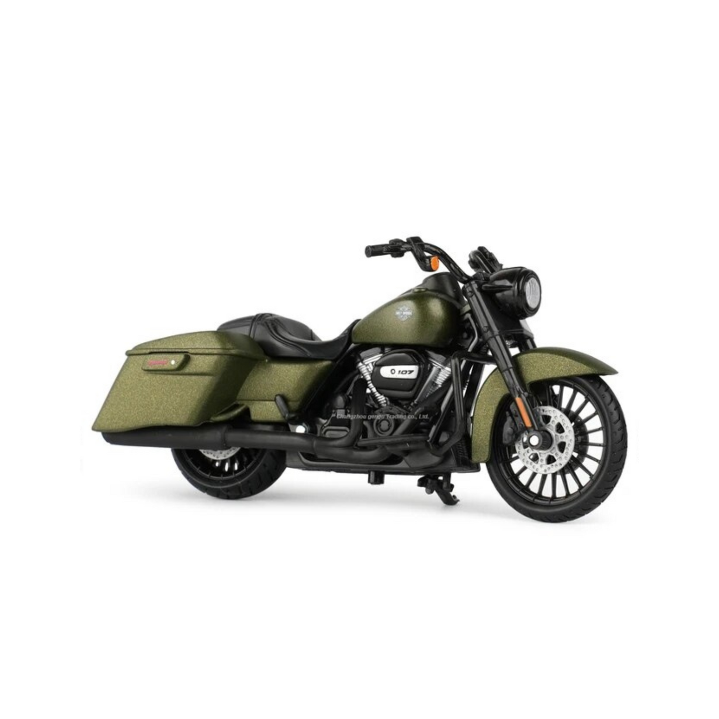 Harley-Davidson® 1:18 Motorcycle - 2022 Road King Special - Dark Green Metallic