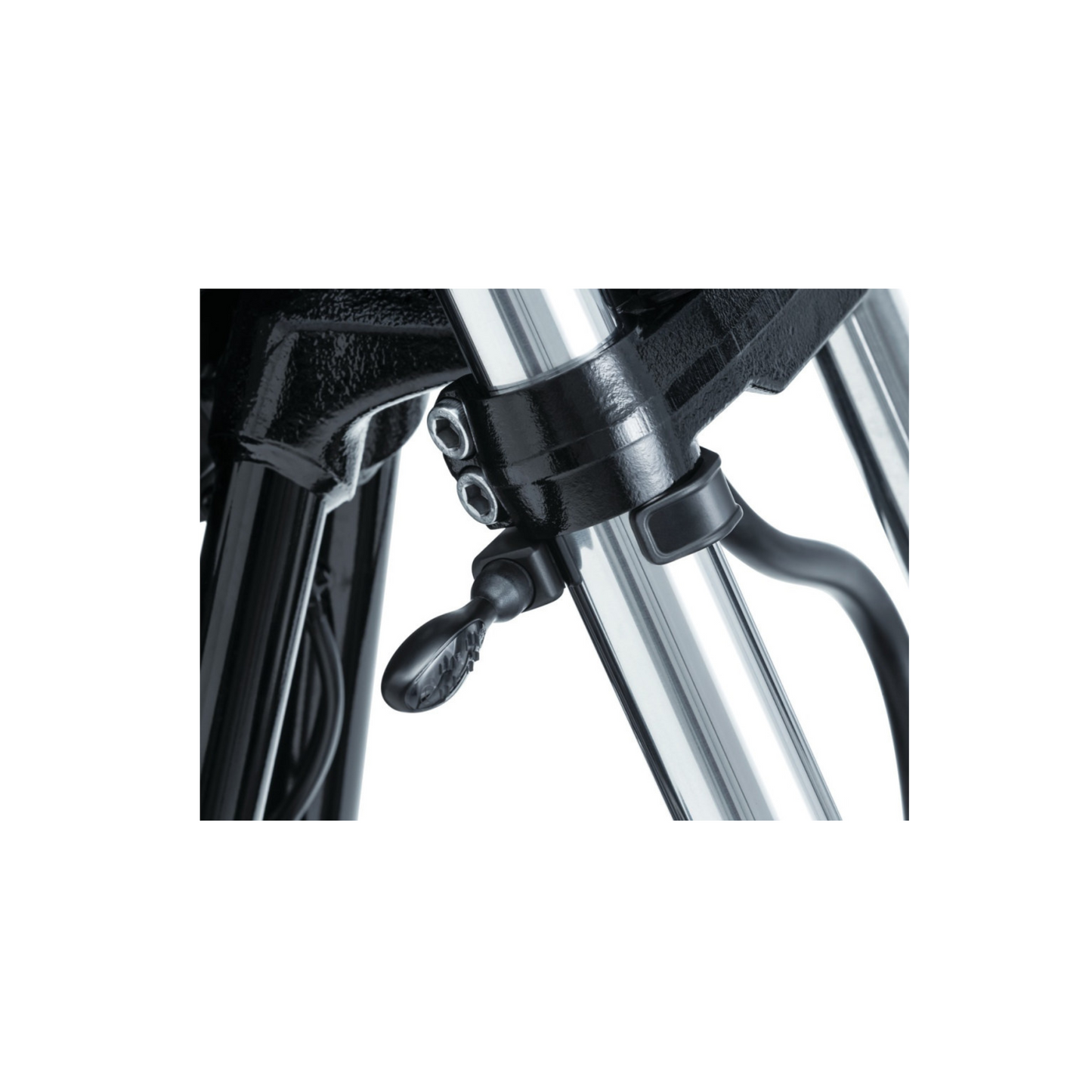 Kuryakyn Pipe Wrench Fork Mounts – Black