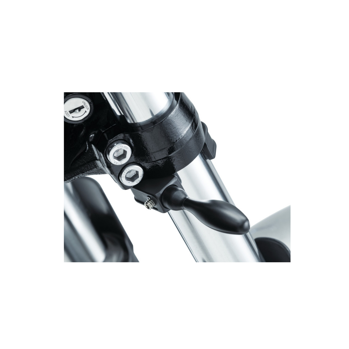 Kuryakyn Pipe Wrench Fork Mounts – Black