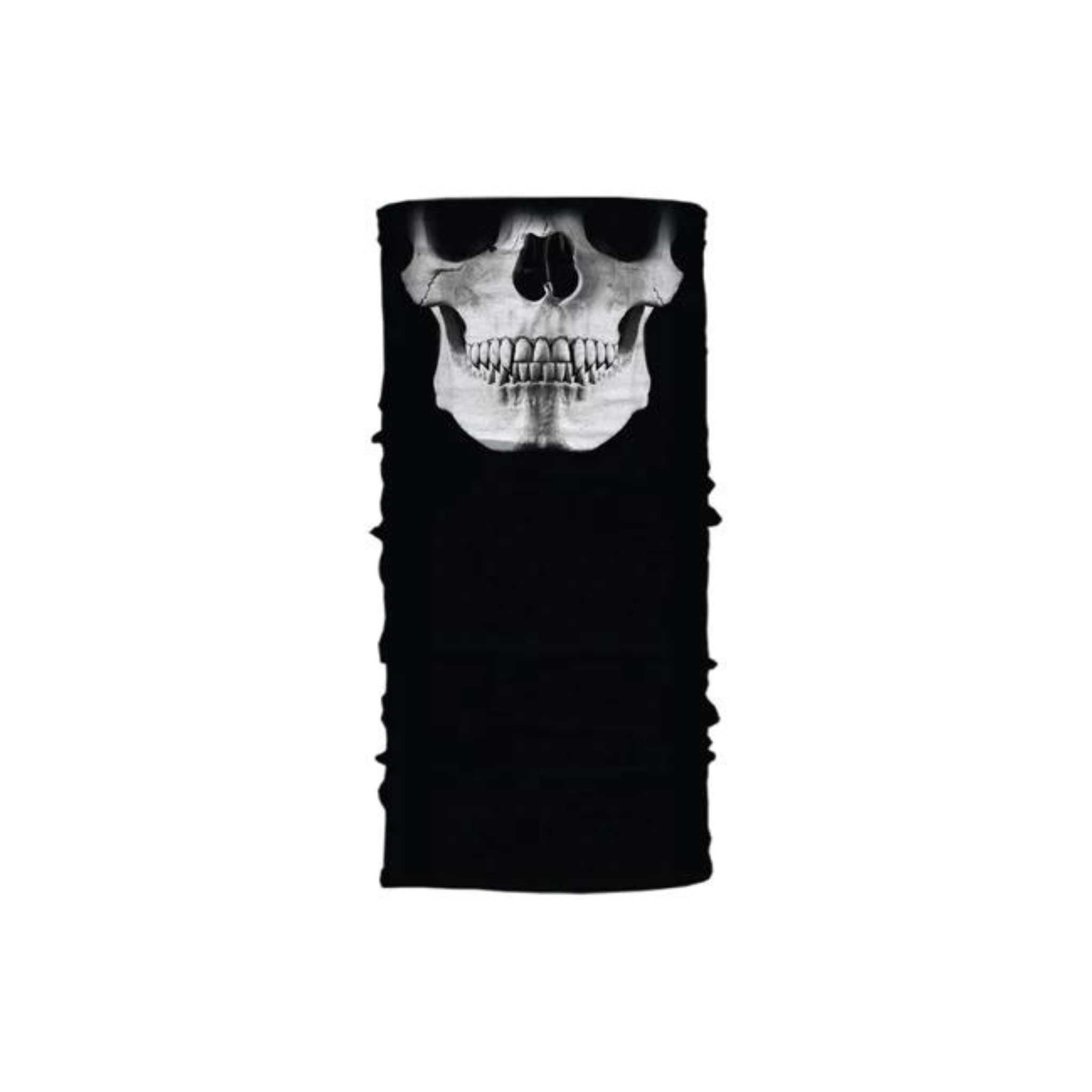 Hair Glove® White Skull Jaw Light Weight EZ Tube Gasoline Alley