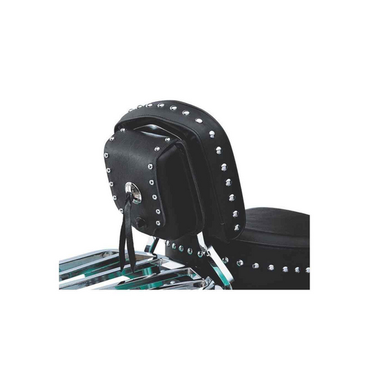Harley-Davidson® Chrome Studs High-Quality Leather Sissy Bar Bag