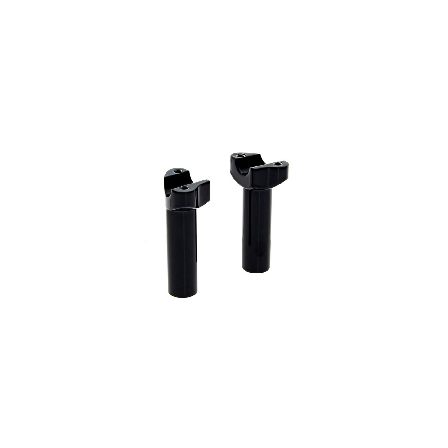 Rollies Risers; 4.5" Straight Risers – Black. Fits 1". Handlebar