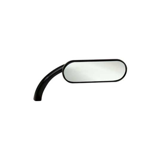 Mini Oval Mirror - Black - Right