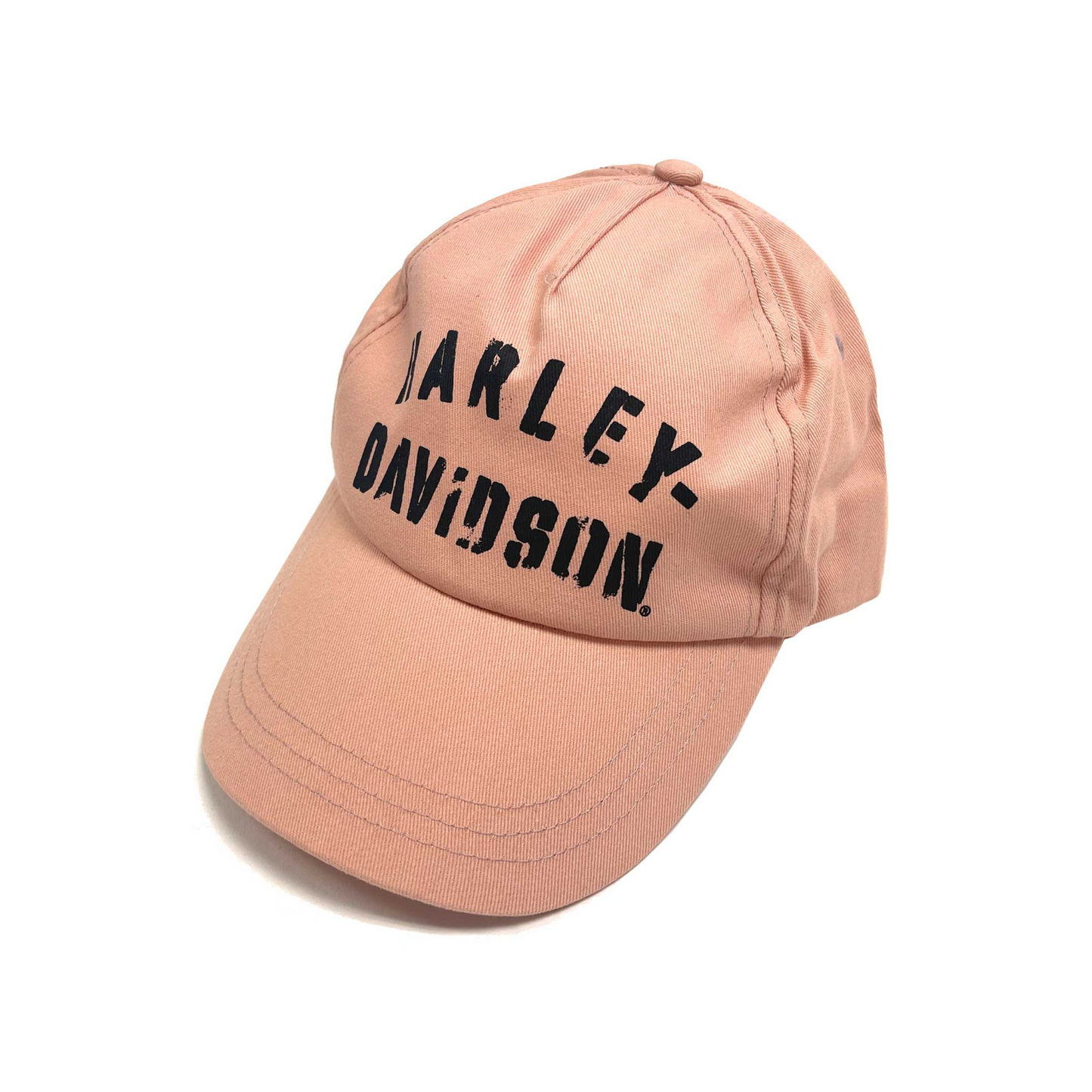 Harley-Davidson® Girls' H-D Twill Adjustable Baseball Cap - Dusty Pink