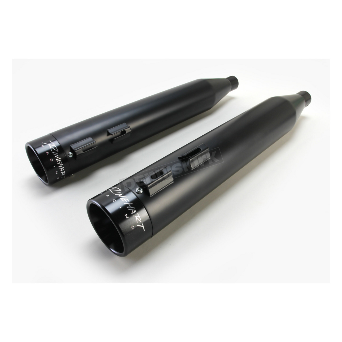 Rinehart Black 4 in. Slip-On Mufflers w/Black End Caps