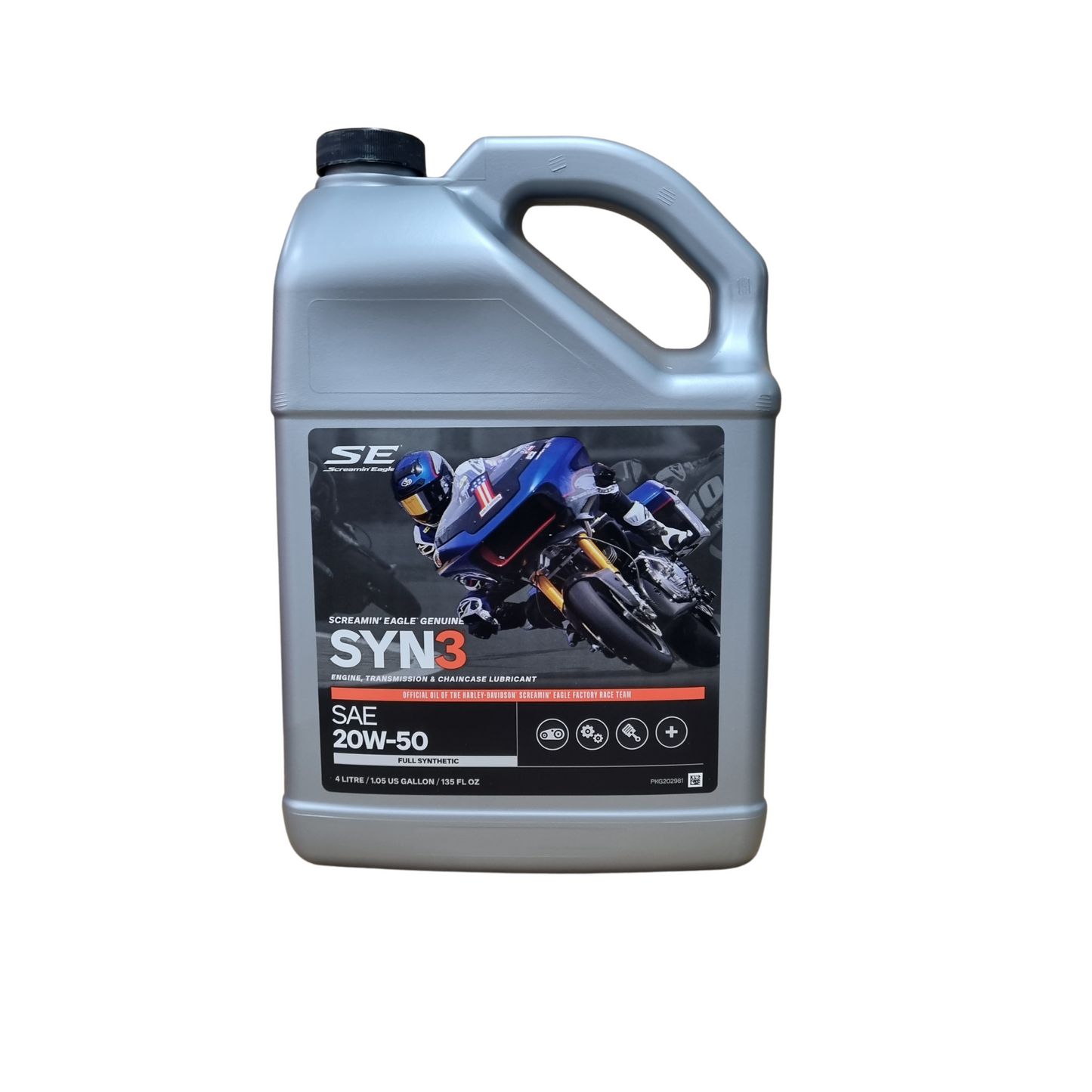 Harley-Davidson® Syn3 Full Synthetic Lubricant 4L