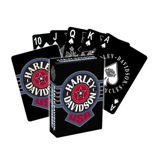Harley-Davidson® Fatboy Logo Playing Cards