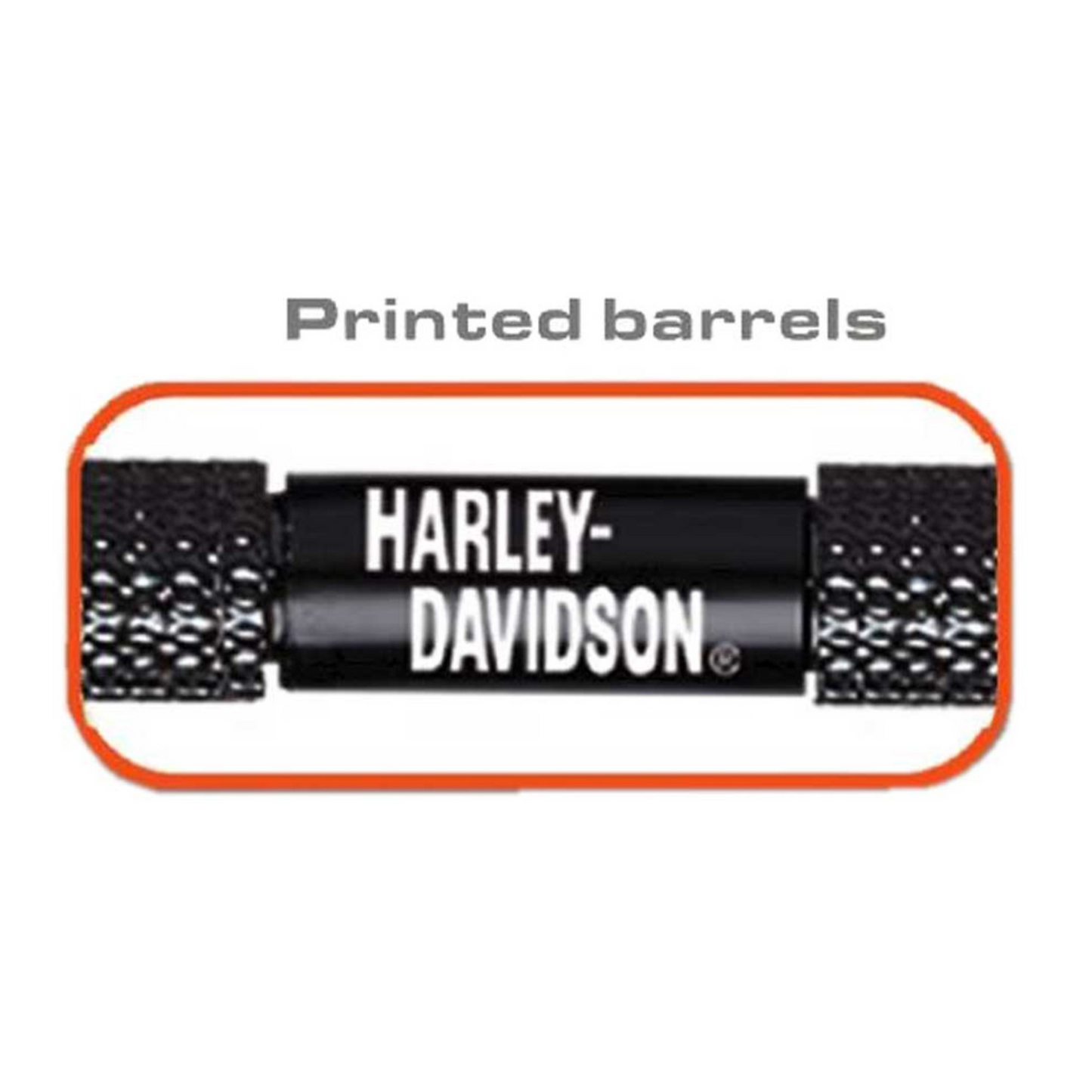 Harley-Davidson® Black Lightning Bar & Shield 23 gr. Steel Tip Darts