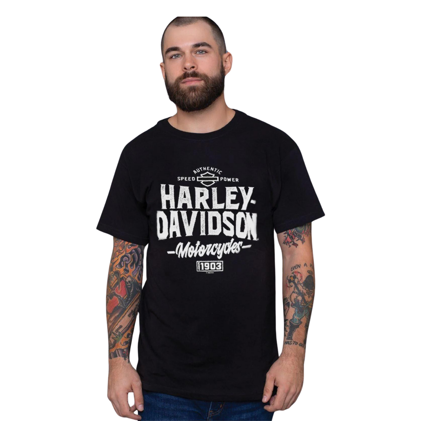 Gasoline Alley Harley-Davidson® Dealer Tee - Brawn