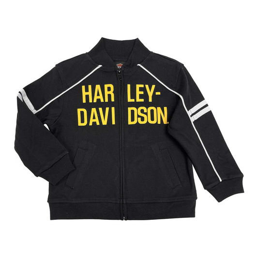 Harley-Davidson® Boys' Bar & Shield Knit Zip-Up Track Jacket