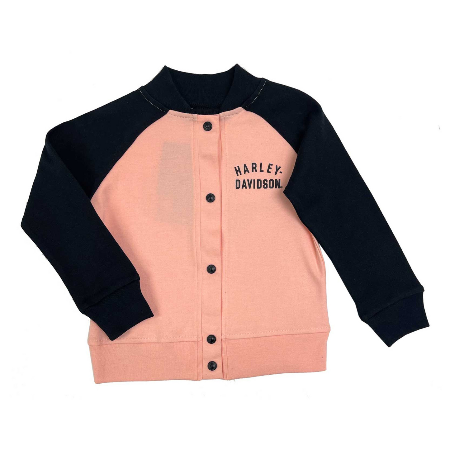 Harley-Davidson® Girls' Bar & Shield Varsity Knit Jacket