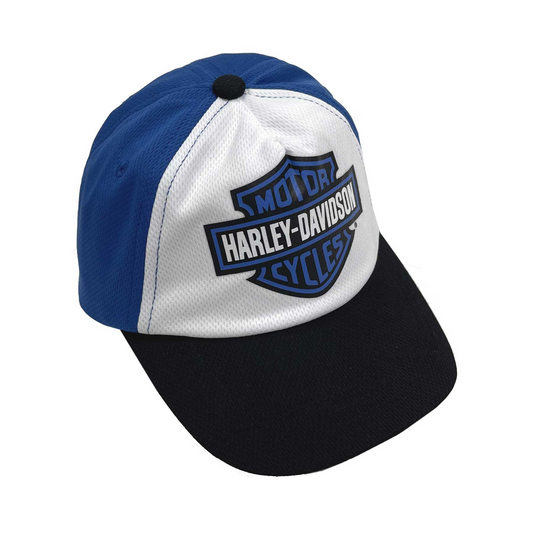 Harley-Davidson® Boys' Bar & Shield Adjustable Mesh Baseball Cap