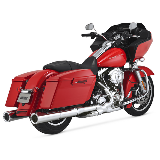 Vance & Hines Hi-Output Slip-ons Dresser Chrome Touring 95-16