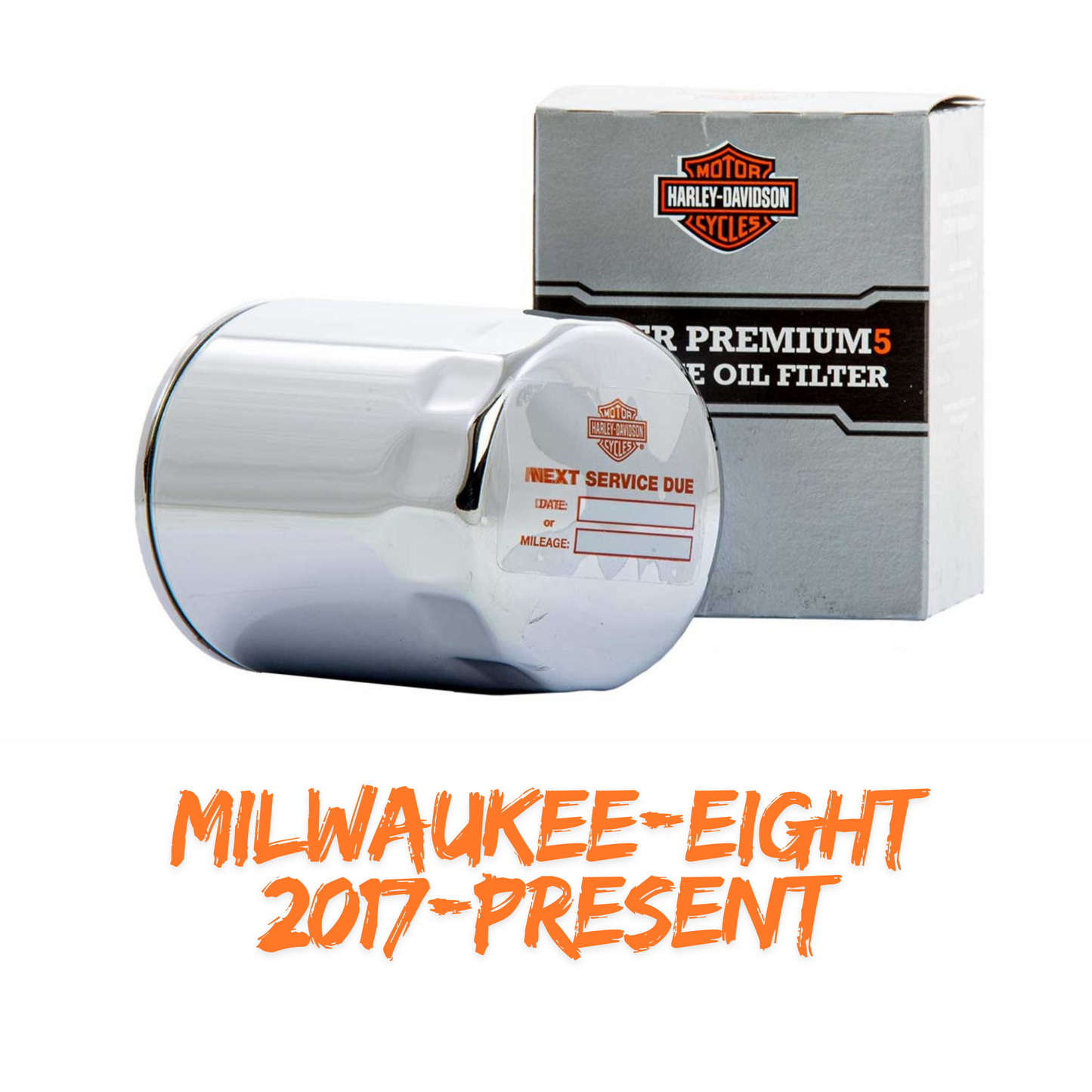 Harley-Davidson® Chrome Oil Filter. Super Premium5