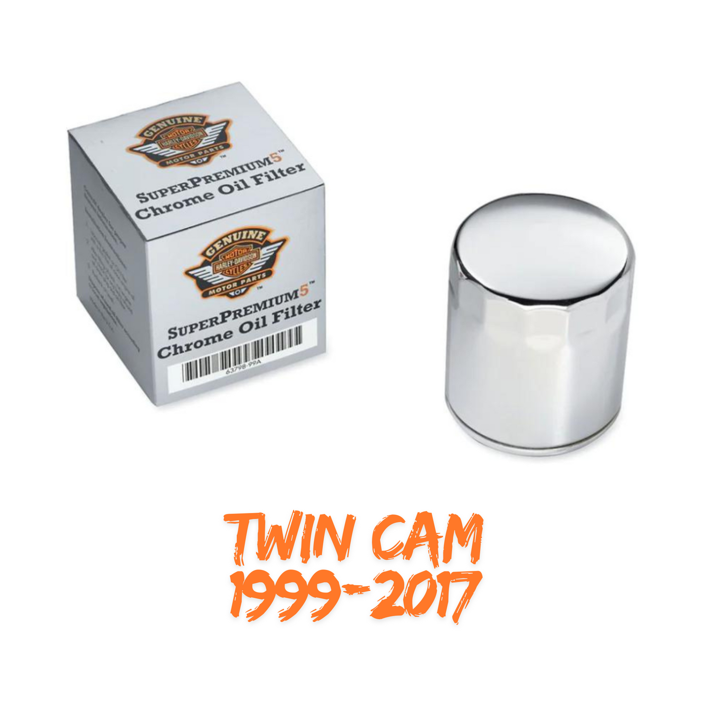 Harley-Davidson® Superpremium5 Chrome Oil Filter