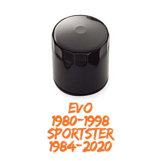 Harley-Davidson® Long Oil Filter Black