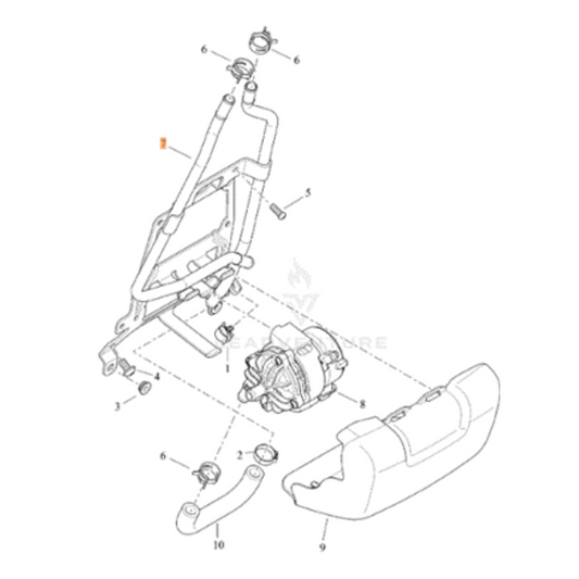 Harley-Davidson® Voltage Regulator Bracket - Touring