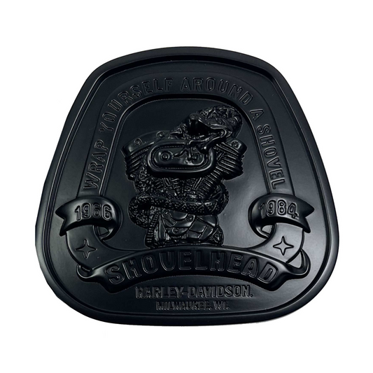 Harley-Davidson® Men's Shovelhead Motorcycle Belt Buckle - Matte Black Finish