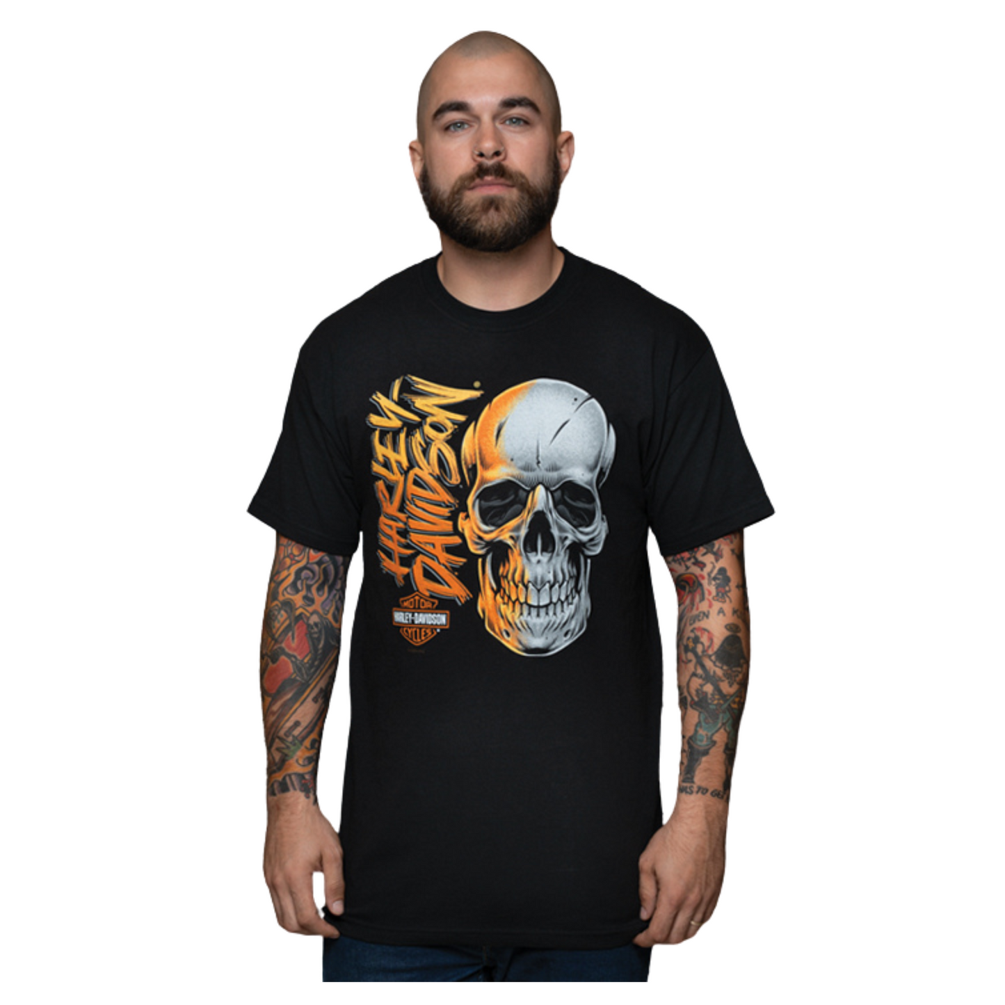 Gasoline Alley Harley-Davidson® Dealer Tee - Grit Skull