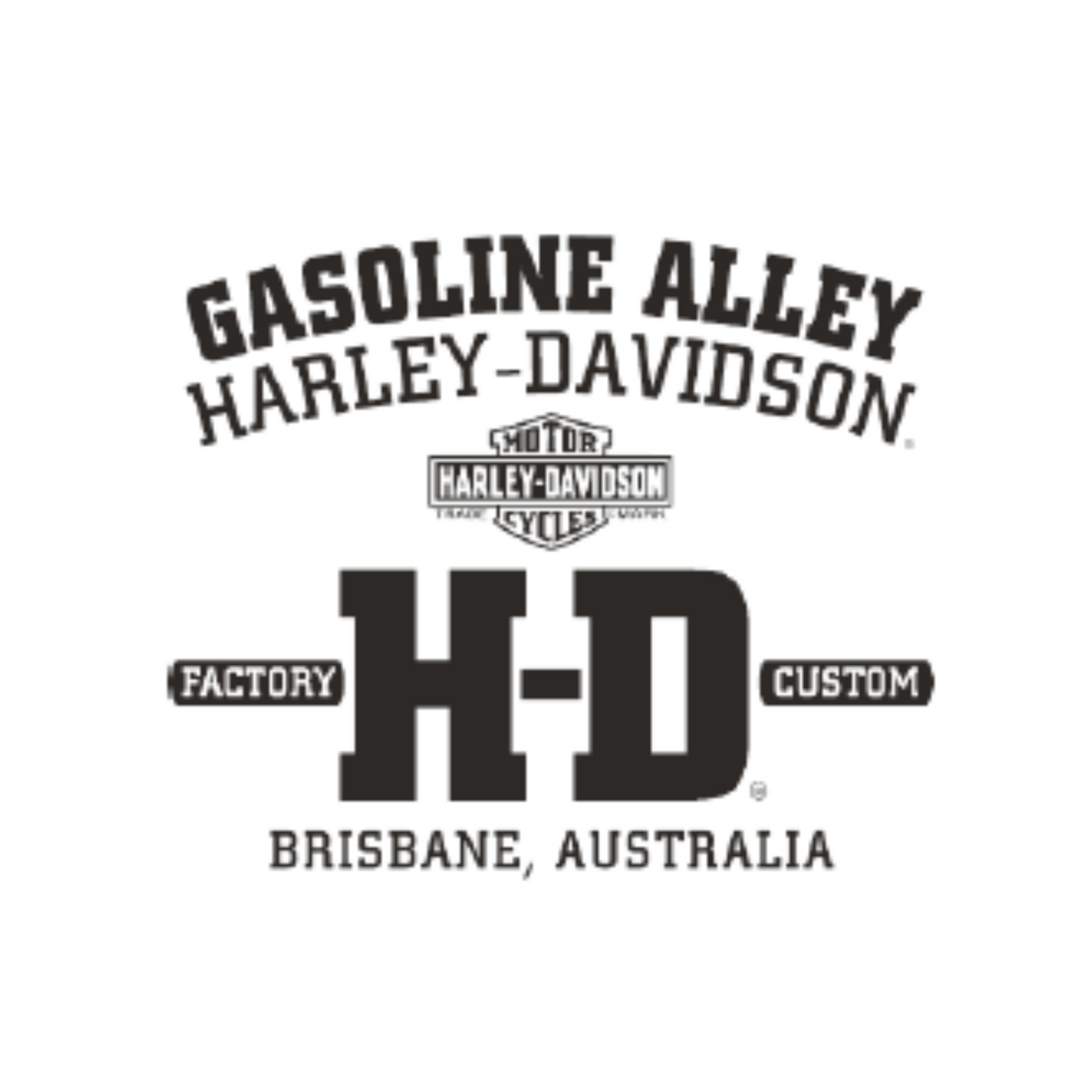 Gasoline Alley Harley-Davidson® Dealer Tee - Concept