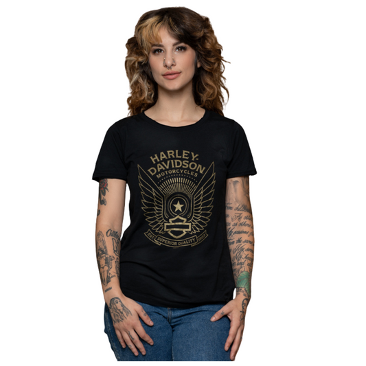 Gasoline Alley Harley-Davidson® Women's Dealer Tee - Whoosh