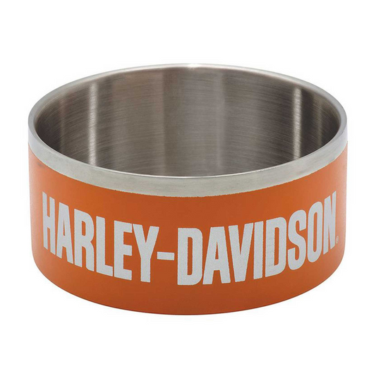 Harley-Davidson® Double-Wall Insulated Stainless Steel Dog Bowl Pet Water Bowl