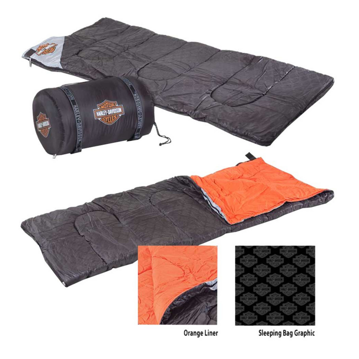 Harley-Davidson® Bar & Shield Custom Sleeping Bag