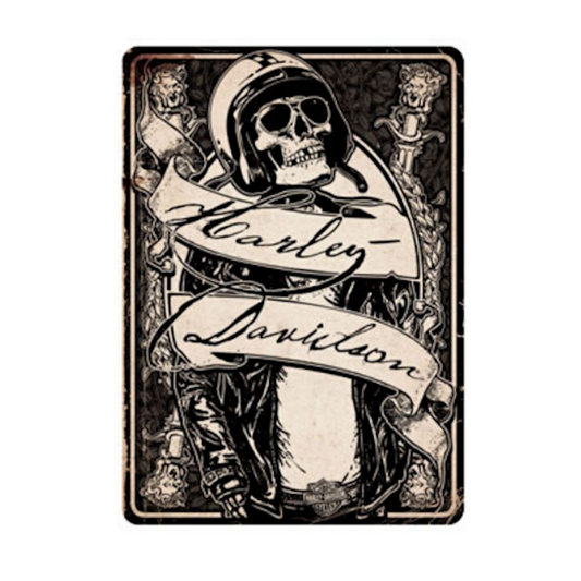 Harley-Davidson® Skeleton Rider All Occasion Greeting Card