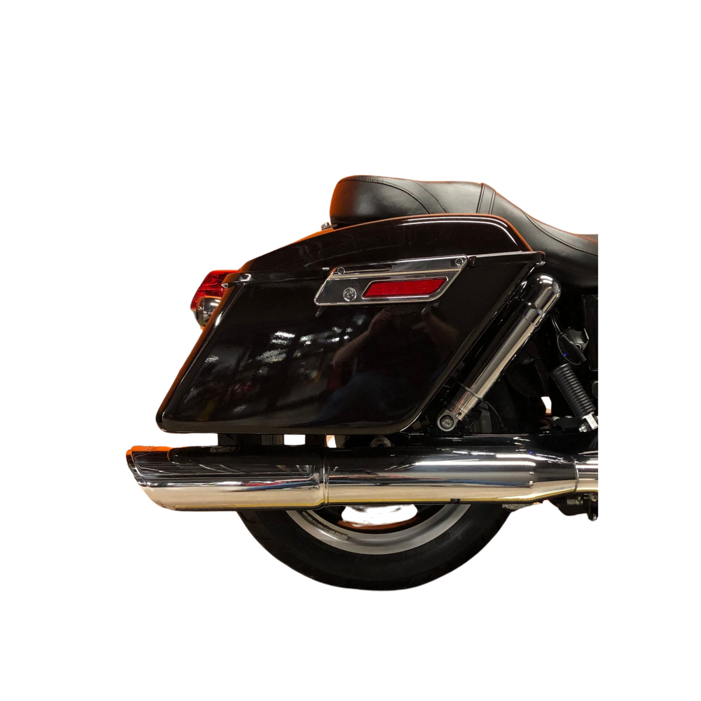 Harley-Davidson® Right Side Saddlebag Assemble - Dyna Switchback - Blackened Cayenne