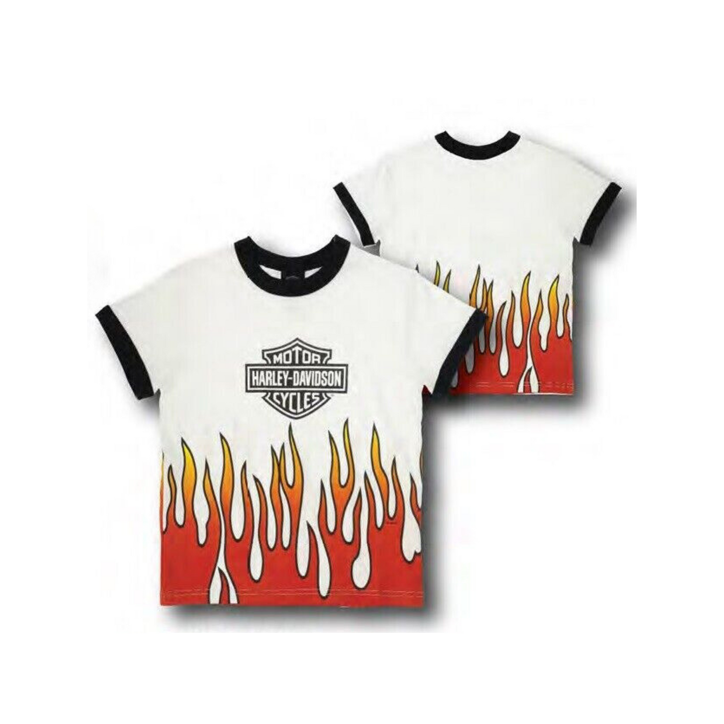 Harley-Davidson® Boys' Bar & Shield Flame Tee