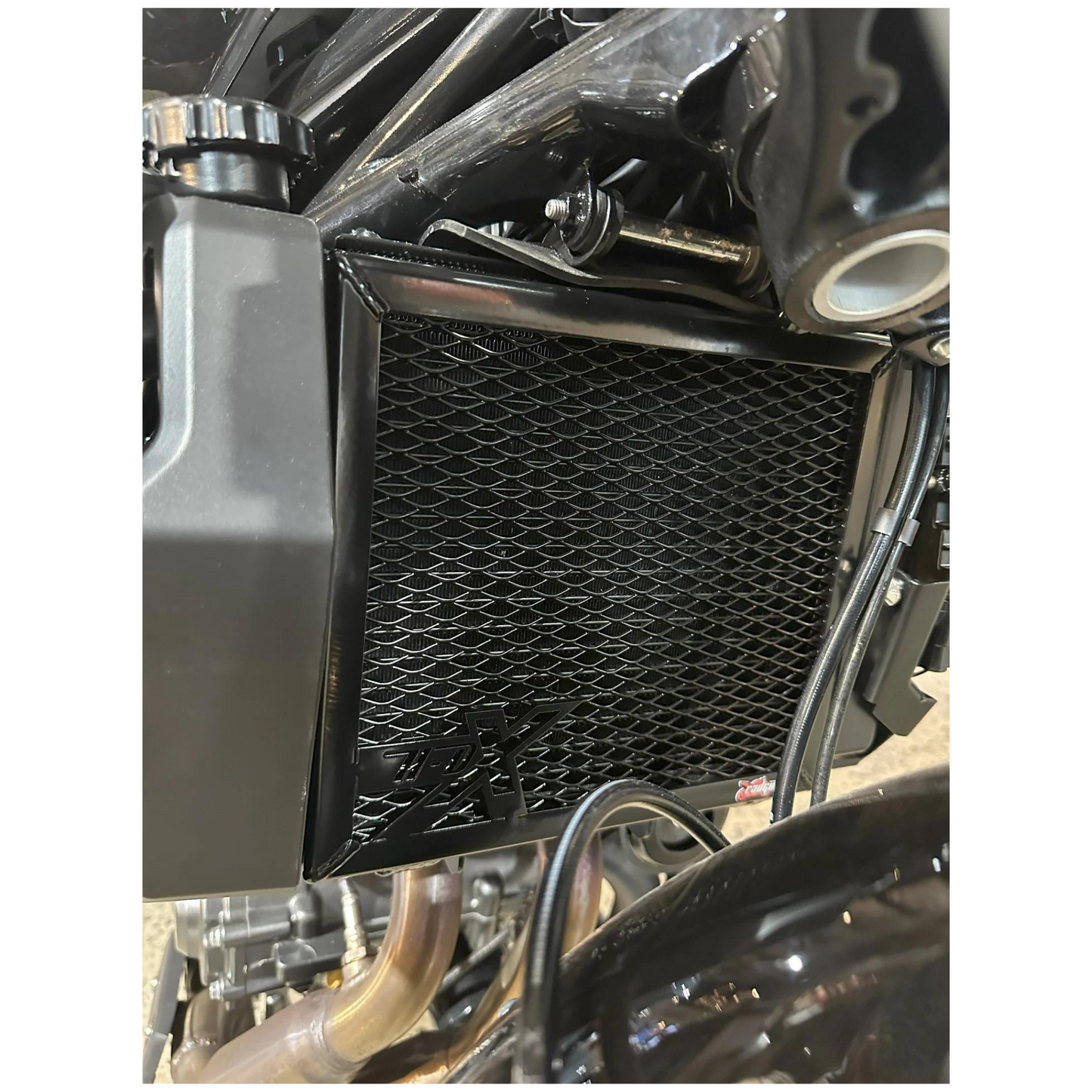 Rad Guard - Harley-Davidson X350 Radiator Guard - Black