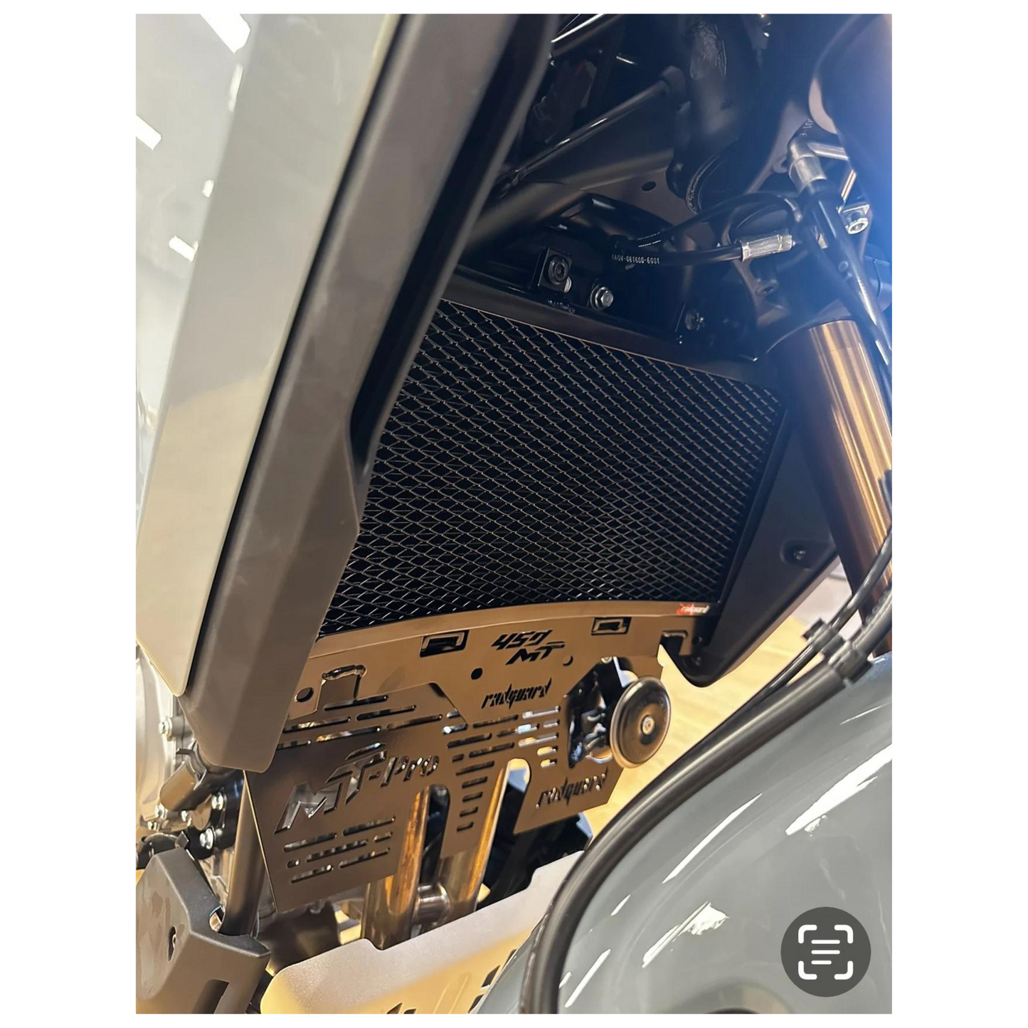 Rad Guard - CF MOTO 450MT '24 Radiator & Exhaust Set - Black – Gasoline ...