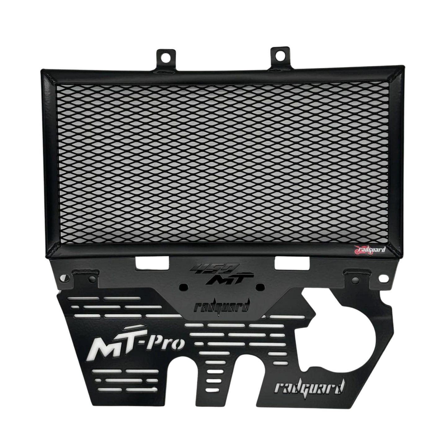 Rad Guard - CF MOTO 450MT '24 Radiator & Exhaust Set - Black – Gasoline ...