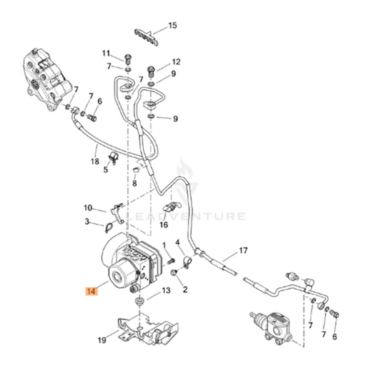 Harley-Davidson® ABS Control Unit - '16 Touring Models